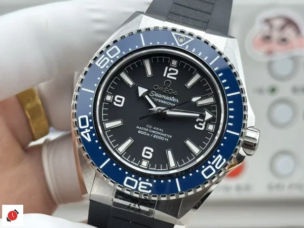 高仿歐米茄-Omega 海馬600系列 藍色陶瓷圈口