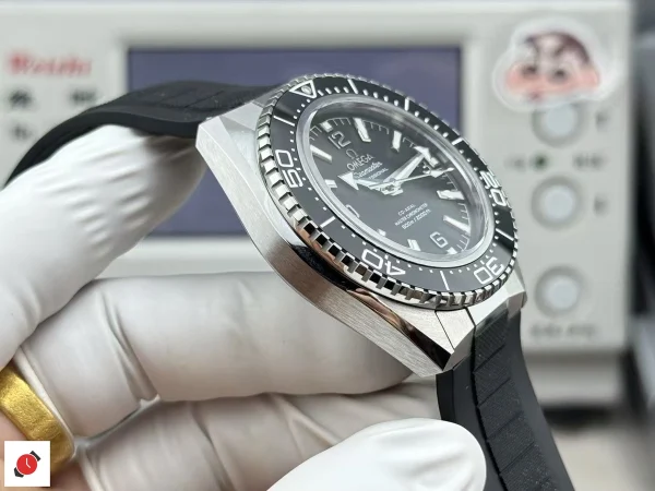 高仿歐米茄-Omega 海馬600系列 黑色陶瓷圈口