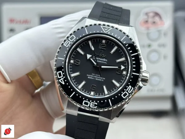 高仿歐米茄-Omega 海馬600系列 黑色陶瓷圈口