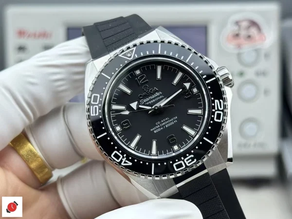 高仿歐米茄-Omega 海馬600系列 黑色陶瓷圈口