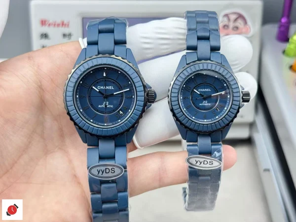 高仿香奈兒Chanel-J12 藍色陶瓷 38MM/33MM