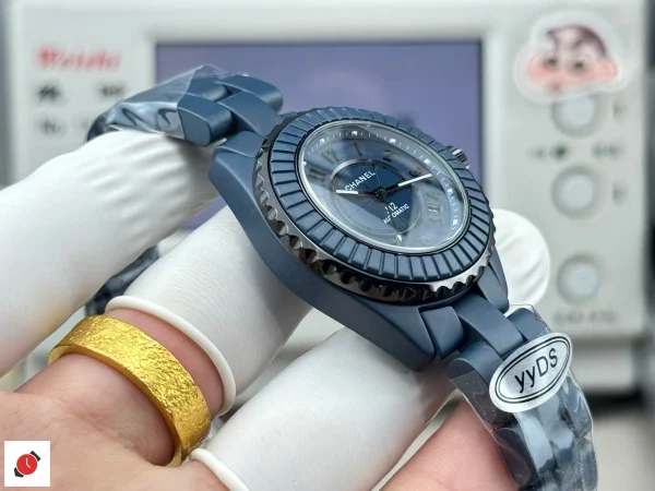 高仿香奈兒Chanel-J12 藍色陶瓷 38MM/33MM