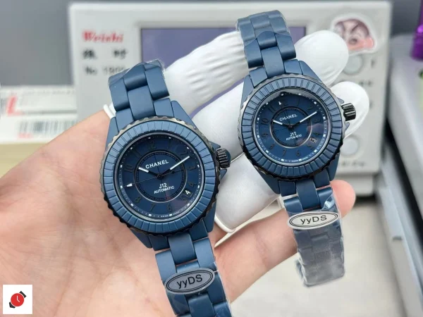 高仿香奈兒Chanel-J12 藍色陶瓷 38MM/33MM