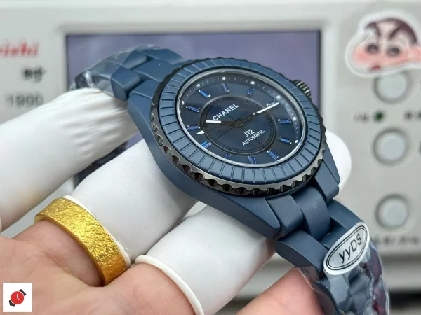 高仿香奈兒Chanel-J12 藍色陶瓷-藍鑽時刻 38MM/33MM