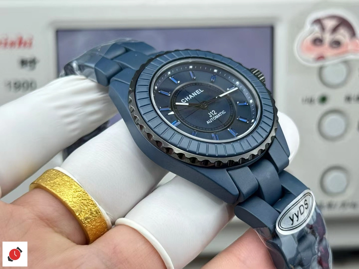 高仿香奈兒Chanel-J12 藍色陶瓷-藍鑽時刻 38MM/33MM