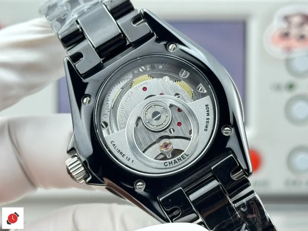 高仿香奈兒Chanel-J12 黑色陶瓷-公仔特別款 38MM