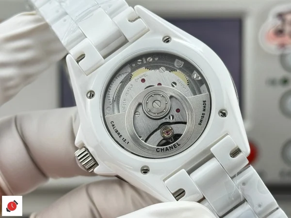 高仿香奈兒Chanel-J12 白色陶瓷鑽盤 38MM