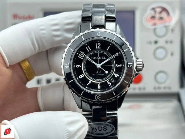 高仿香奈兒Chanel-J12 黑色陶瓷 38MM
