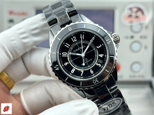 高仿香奈兒Chanel-J12 黑色陶瓷 38MM