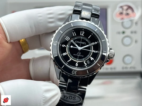 高仿香奈兒Chanel-J12 黑色陶瓷 38MM