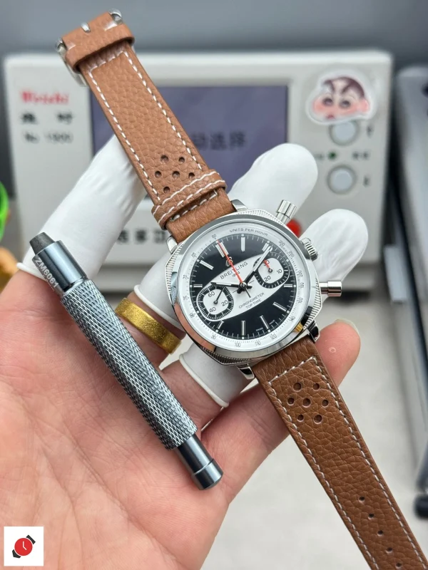高仿百年靈 BREITLING TopTime系列 黑盤 馬年限定款
