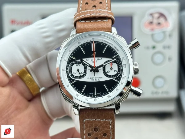 高仿百年靈 BREITLING TopTime系列 黑盤 馬年限定款