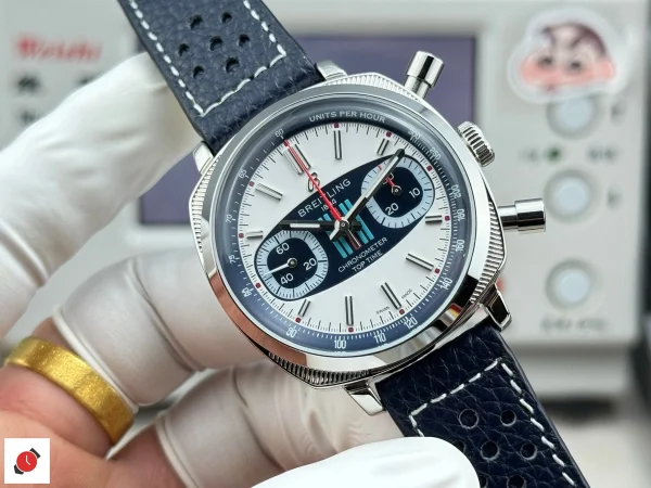 高仿百年靈 BREITLING TopTime系列 藍白盤