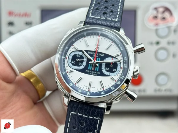 高仿百年靈 BREITLING TopTime系列 藍白盤
