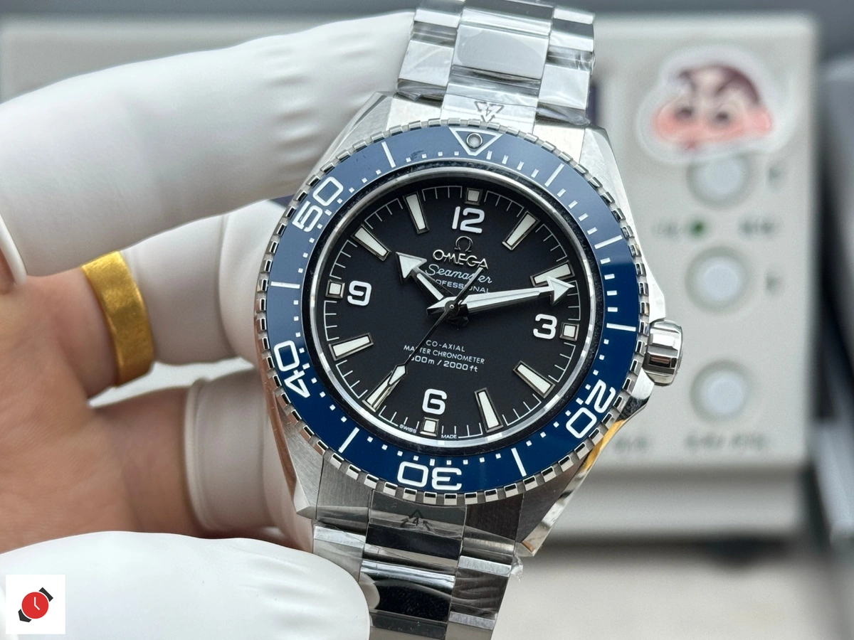 高仿歐米茄-Omega 海馬600系列 藍色陶瓷圈口鋼帶