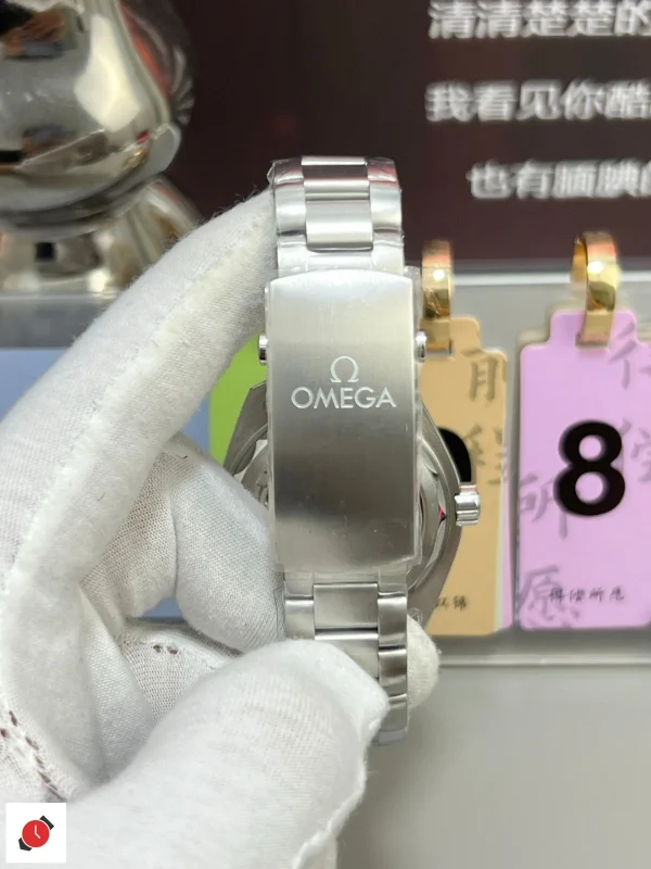 高仿歐米茄-Omega 海馬600系列 四分之一橙 鋼帶