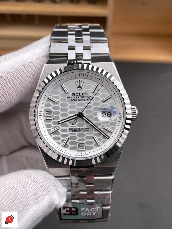 高仿勞力士-Rolex 陸使型 Land-Dweller 白盤 40MM