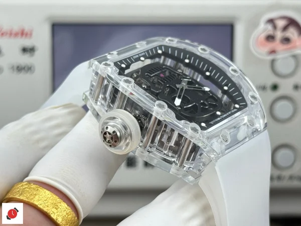高仿里查德米爾 Richard Mille RM 052 骷髏陀飛輪 黑盤