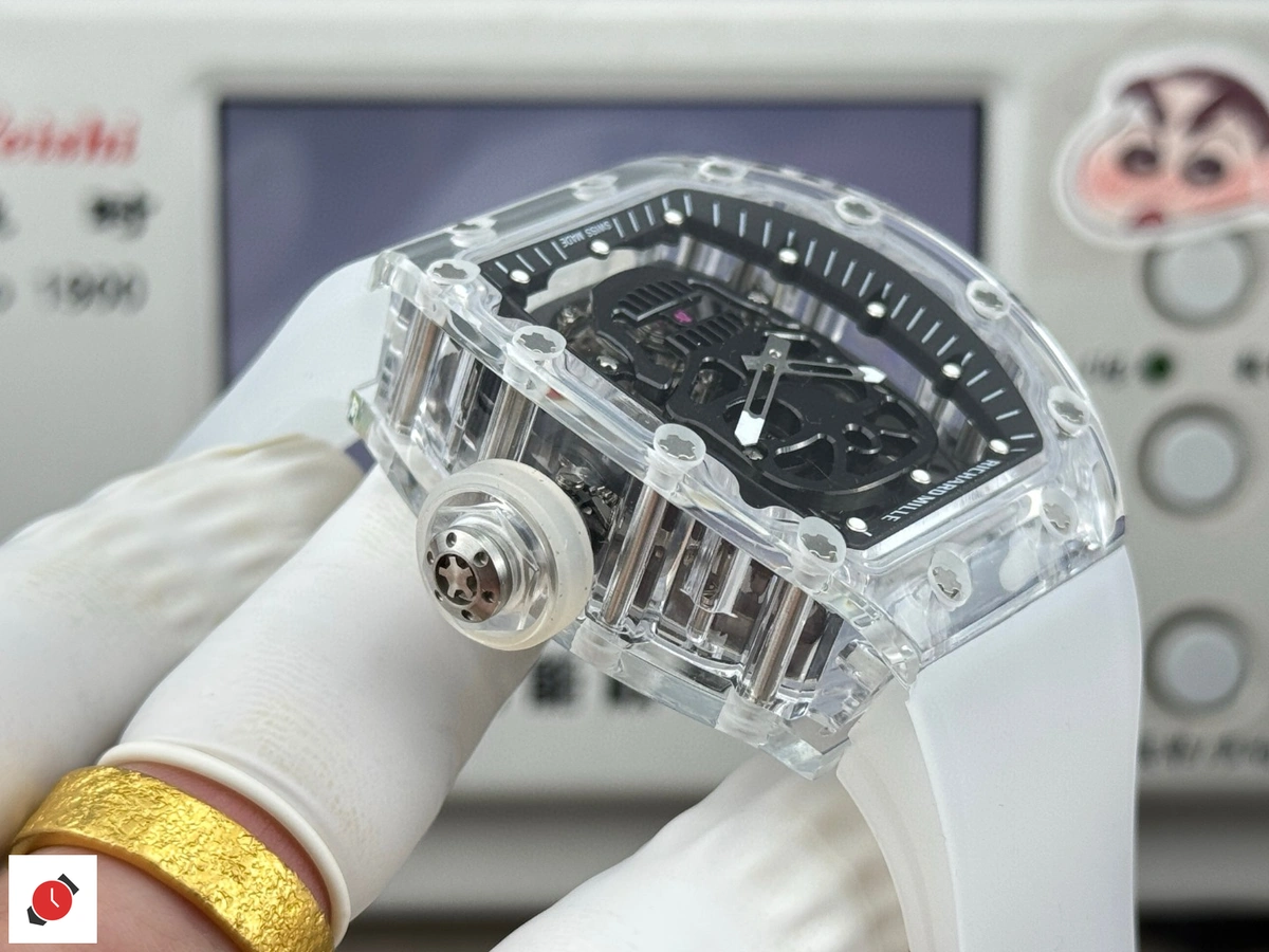 高仿里查德米爾 Richard Mille RM 052 骷髏陀飛輪 黑盤