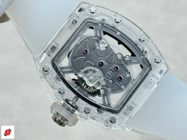 高仿里查德米爾 Richard Mille RM 052 骷髏陀飛輪 鑲鑽