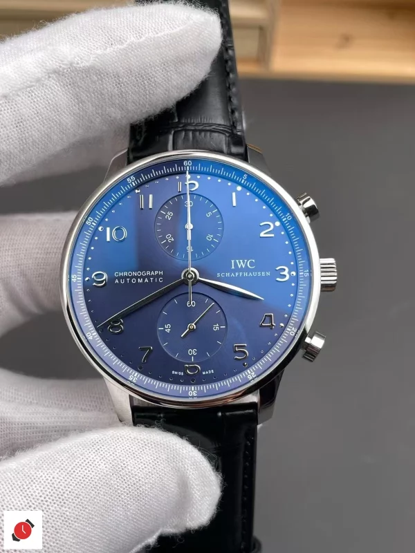 高仿萬國 IWC 葡萄牙計時 藍盤密底 41MM