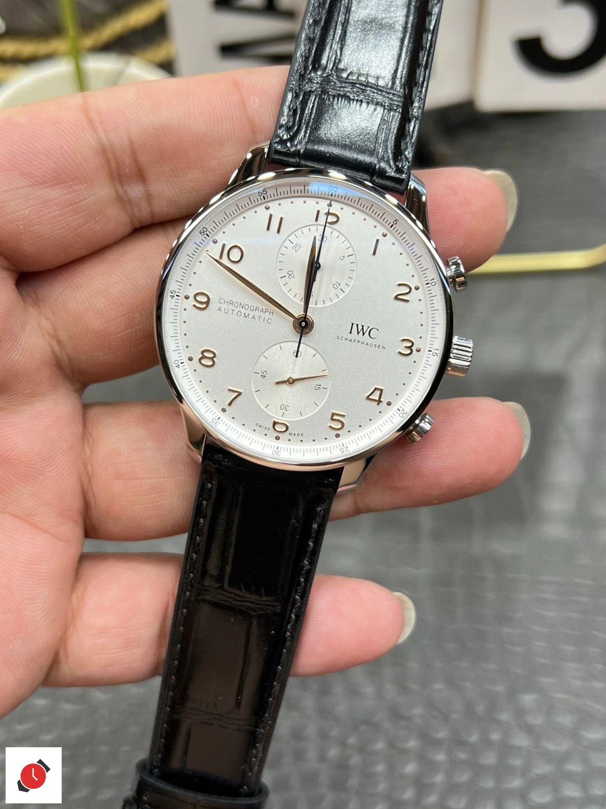 高仿萬國 IWC 葡萄牙計時 白盤金針 41MM