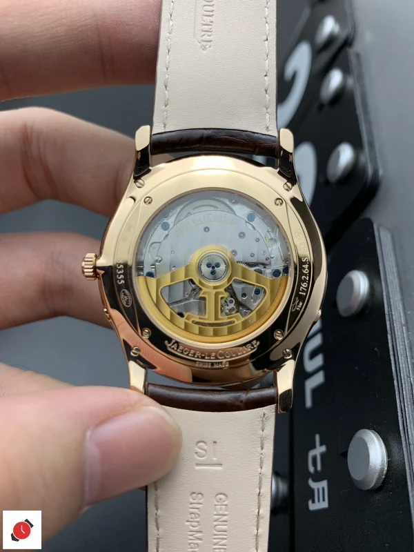 高仿積家 月向大師 玫瑰金月相 39MM