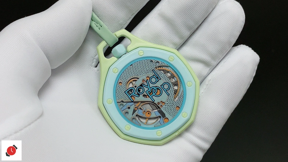高仿Swatch AP Royal Pop 聯名款 草綠盤 40MM