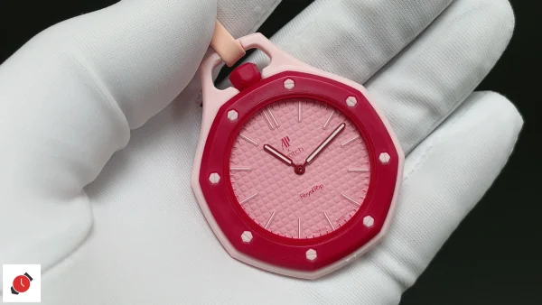高仿Swatch AP Royal Pop 聯名款 粉紅盤 40MM