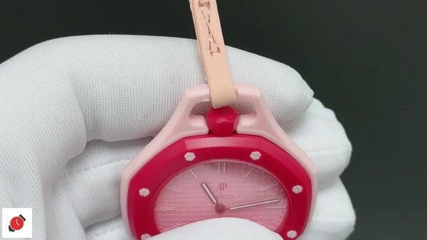 高仿Swatch AP Royal Pop 聯名款 粉紅盤 40MM