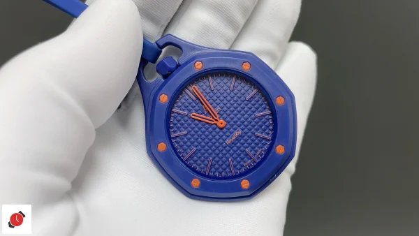 高仿Swatch AP Royal Pop 聯名款 深藍盤 40MM
