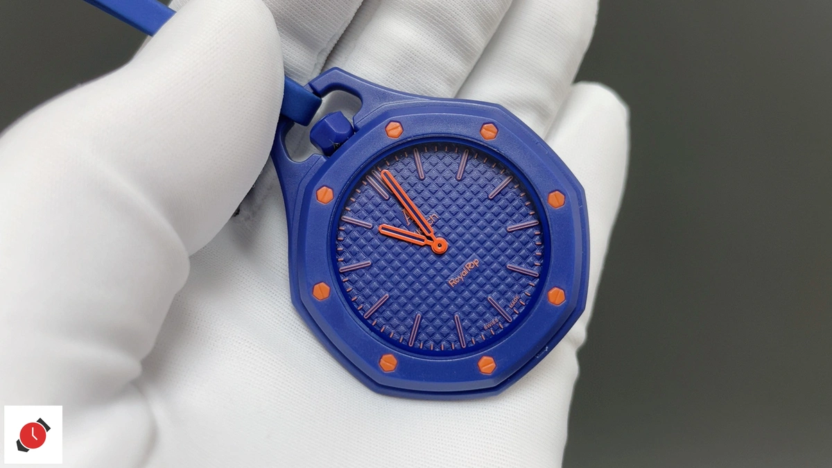 高仿Swatch AP Royal Pop 聯名款 深藍盤 40MM