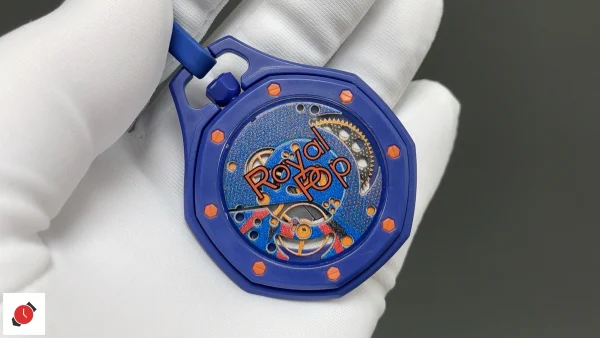 高仿Swatch AP Royal Pop 聯名款 深藍盤 40MM