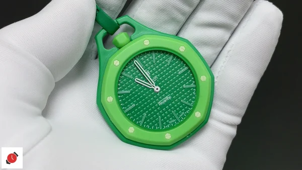 高仿Swatch AP Royal Pop 聯名款 草綠盤 40MM