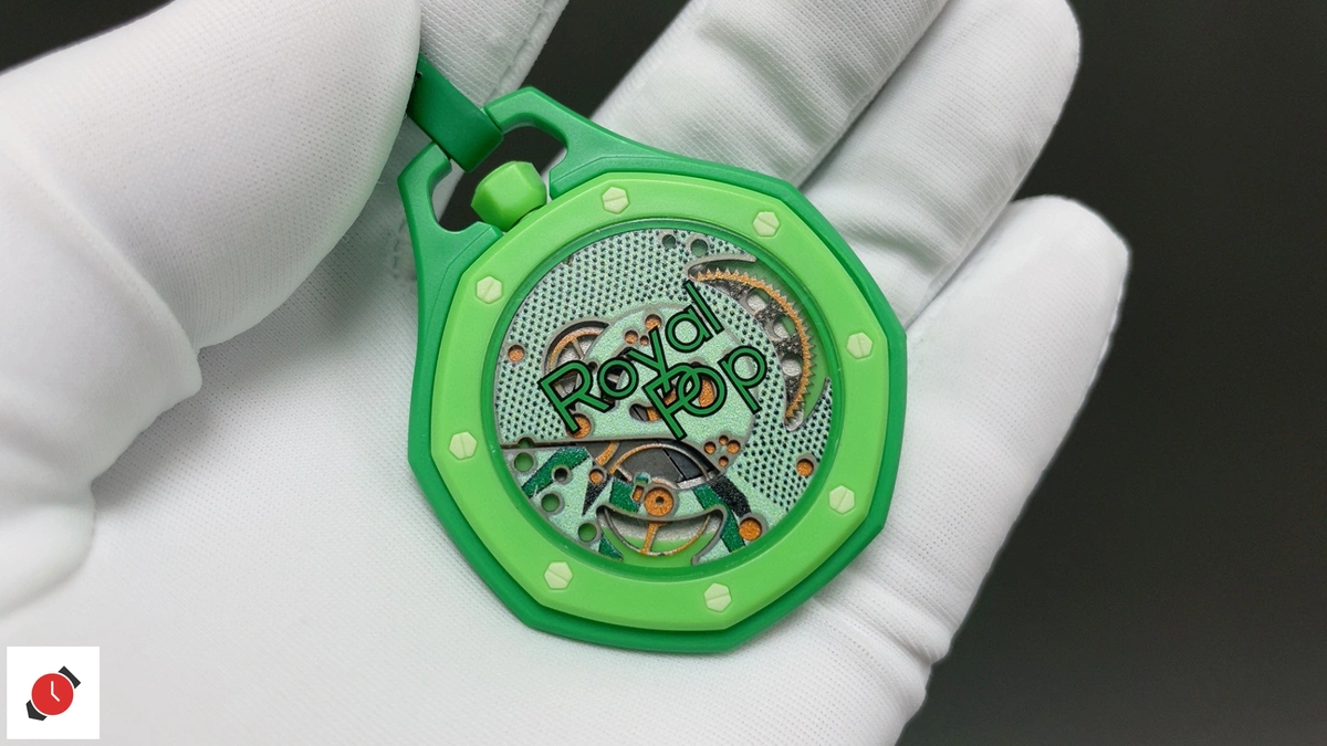 高仿Swatch AP Royal Pop 聯名款 草綠盤 40MM