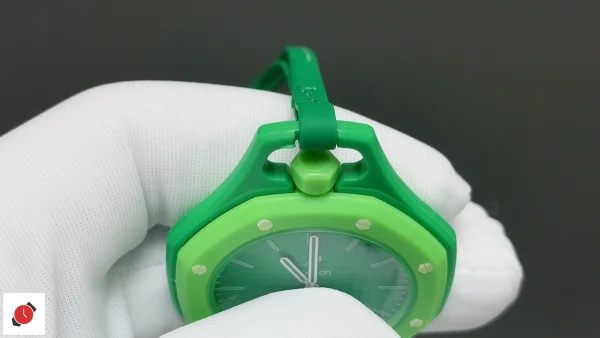 高仿Swatch AP Royal Pop 聯名款 草綠盤 40MM