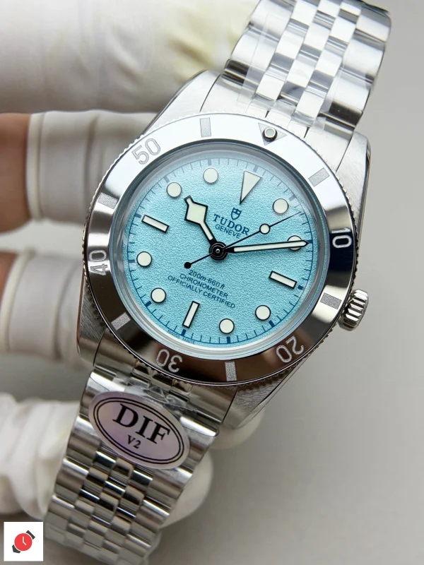 高仿帝舵 black bay 54 湖水藍 37MM