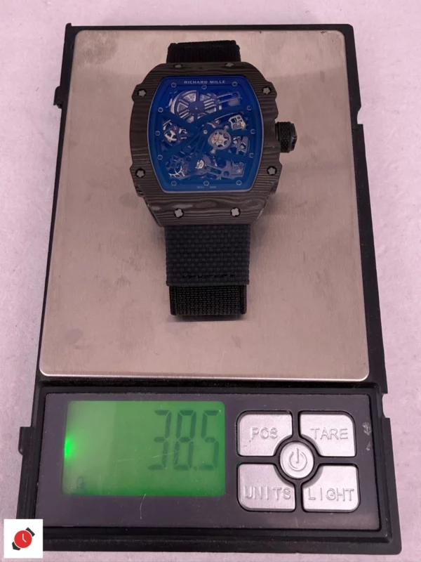 高仿里查德米爾 Richard Mille RM67-02 碳纖維 黑把頭