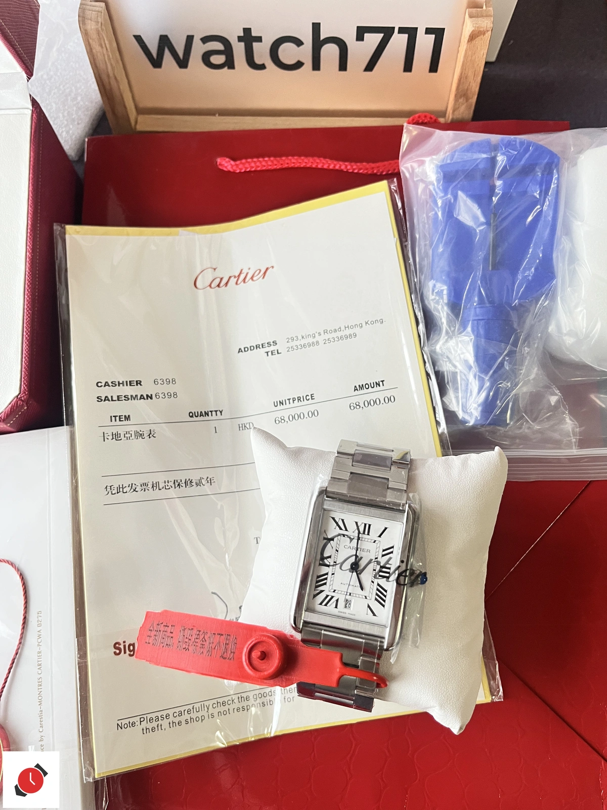 ZF廠 卡地亞 坦克系列 發貨實拍 07/31