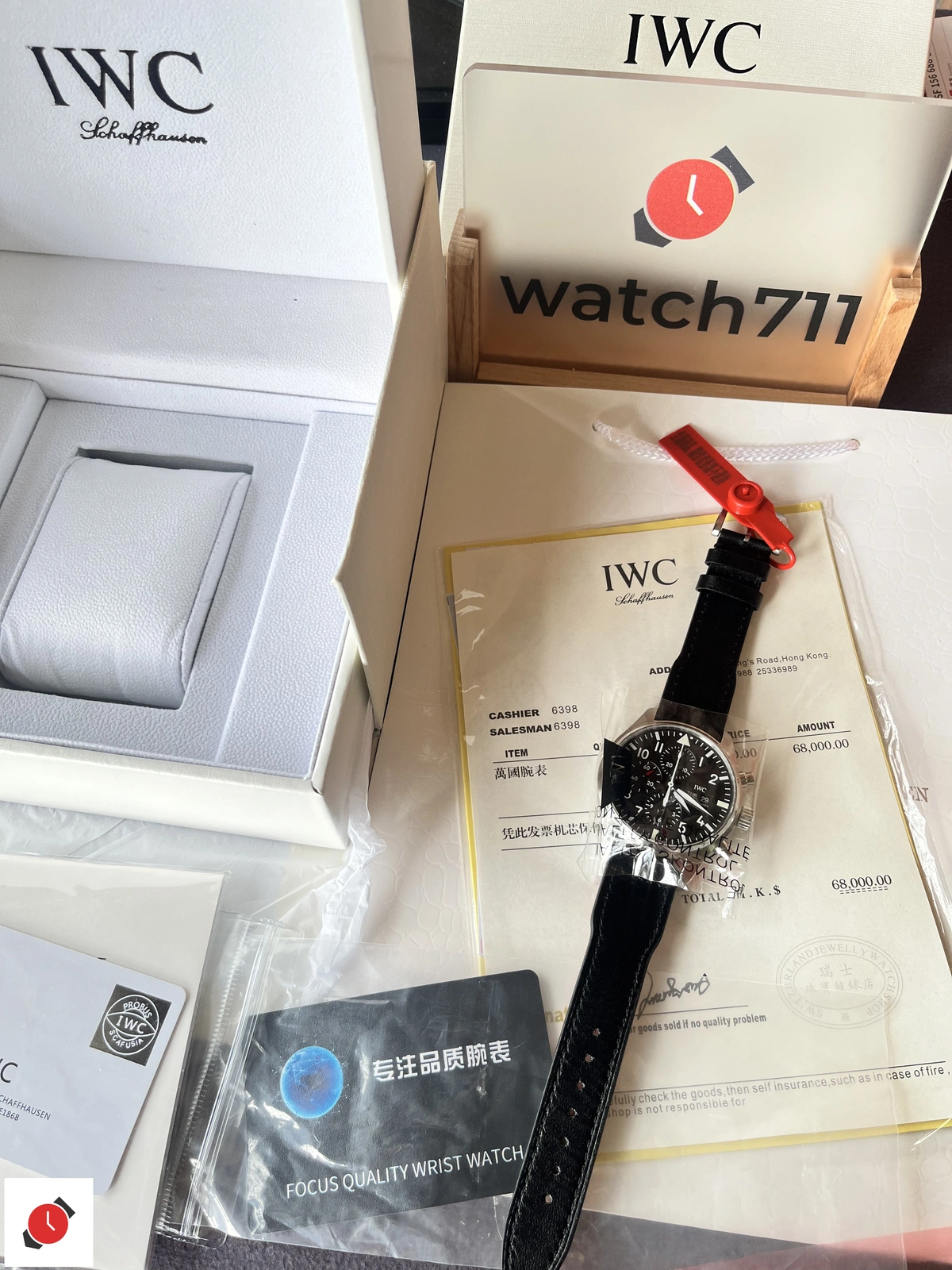 ZF廠 IWC 萬國 飛行員系列 IW377709 發貨實拍 07/31