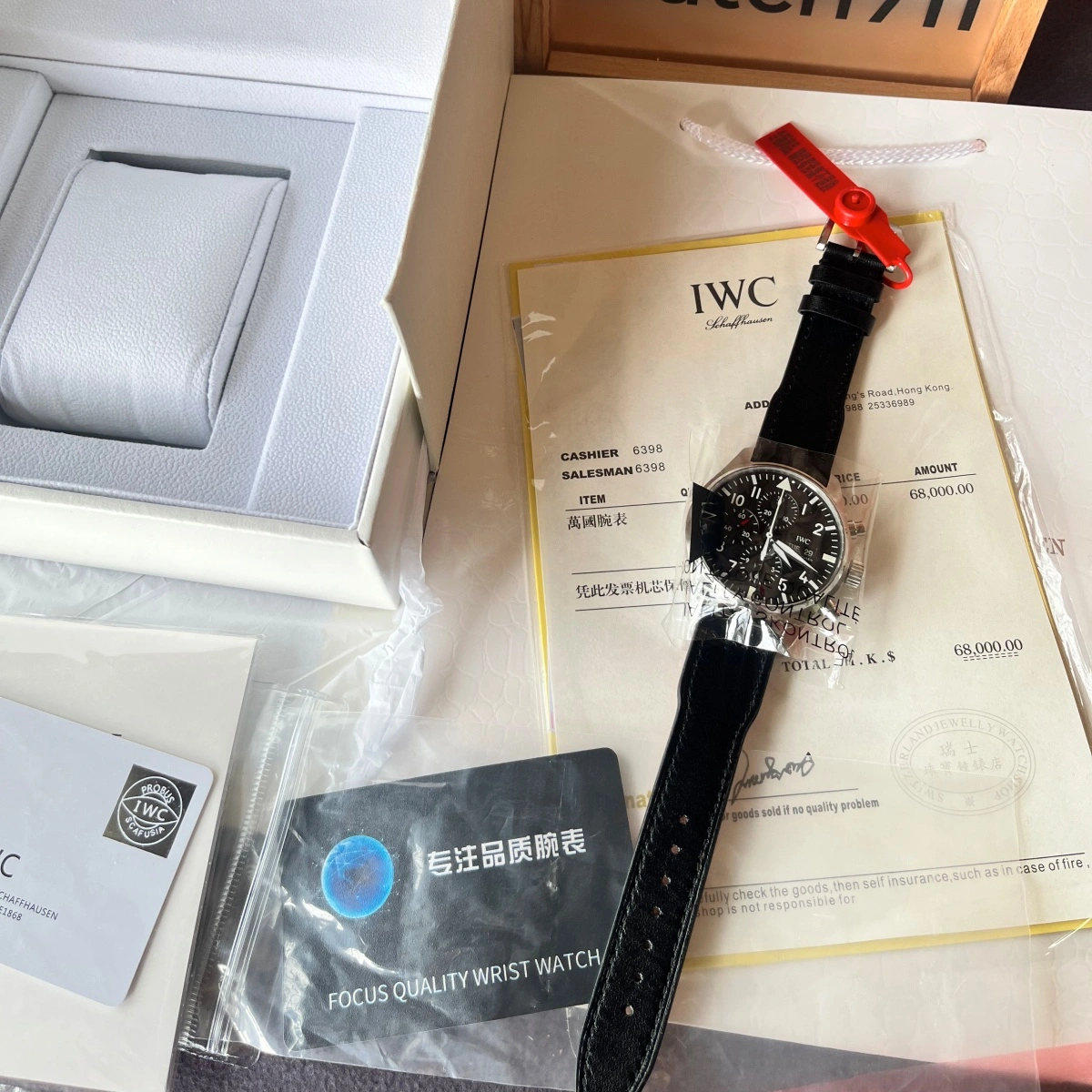 ZF廠 IWC 萬國 飛行員系列 IW377709 發貨實拍 07/31