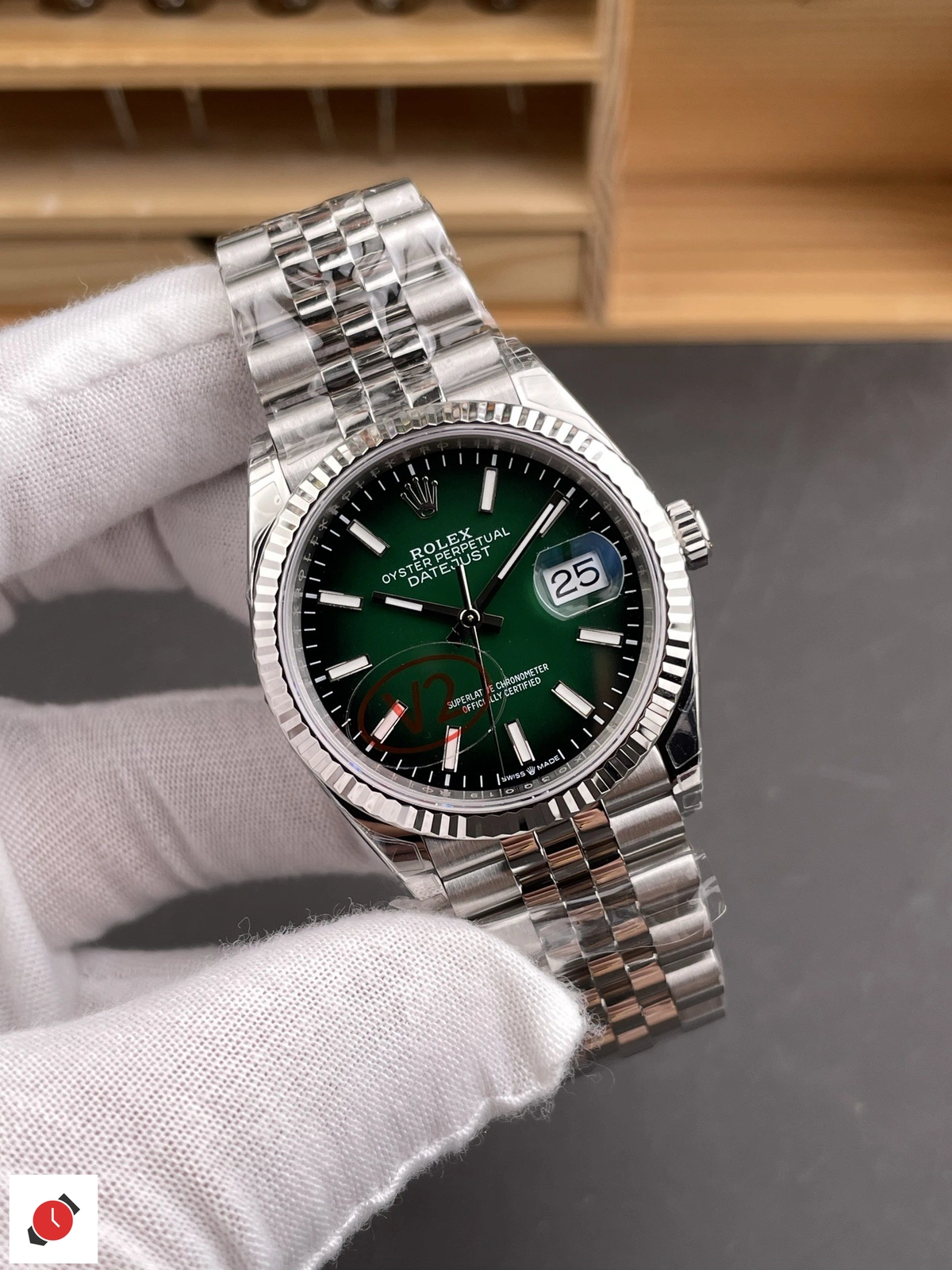 VS廠 2026新款 高仿勞力士日誌 漸變綠 41MM