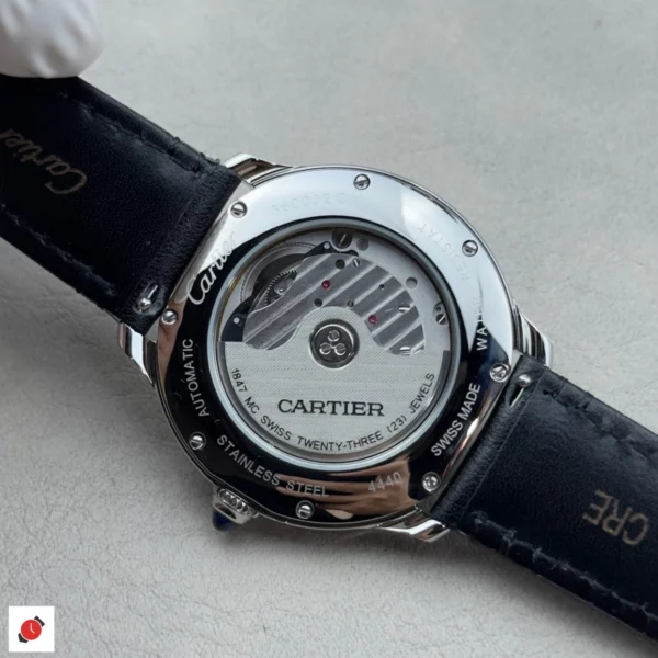 高仿卡地亞 cartier 倫敦系列 40MM 白盤黑帶