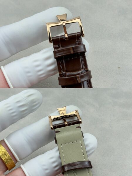 高仿江詩丹頓 傳承系列 Patrimony 白盤玫瑰金 40MM