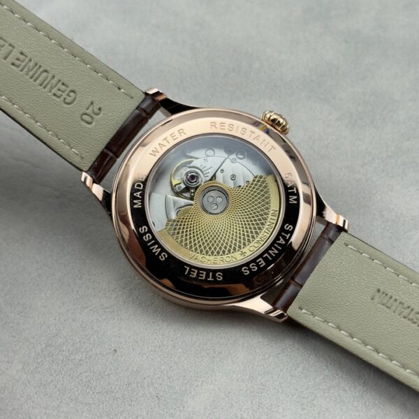 高仿江詩丹頓 傳承系列 Patrimony 白盤玫瑰金 40MM