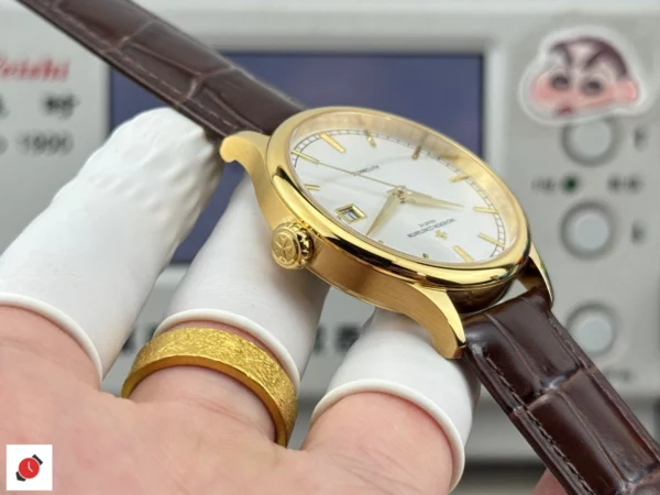 高仿江詩丹頓 傳承系列 Patrimony 白盤金殼 40MM