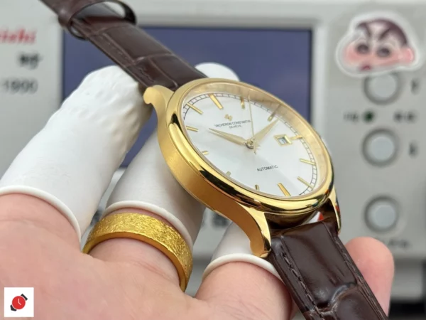 高仿江詩丹頓 傳承系列 Patrimony 白盤金殼 40MM