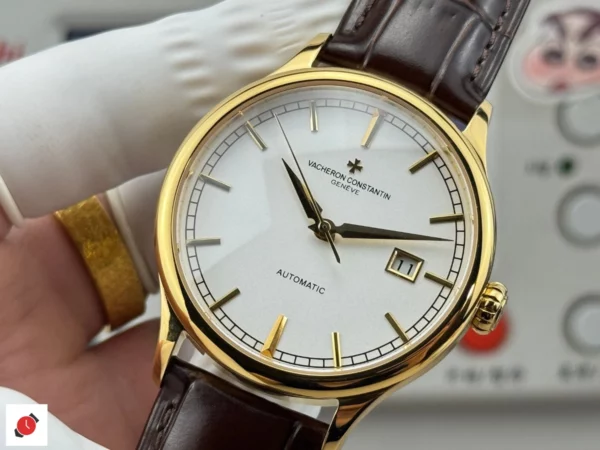 高仿江詩丹頓 傳承系列 Patrimony 白盤金殼 40MM