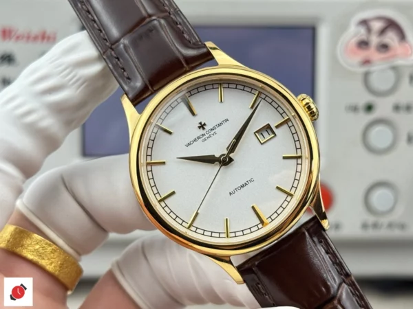高仿江詩丹頓 傳承系列 Patrimony 白盤金殼 40MM