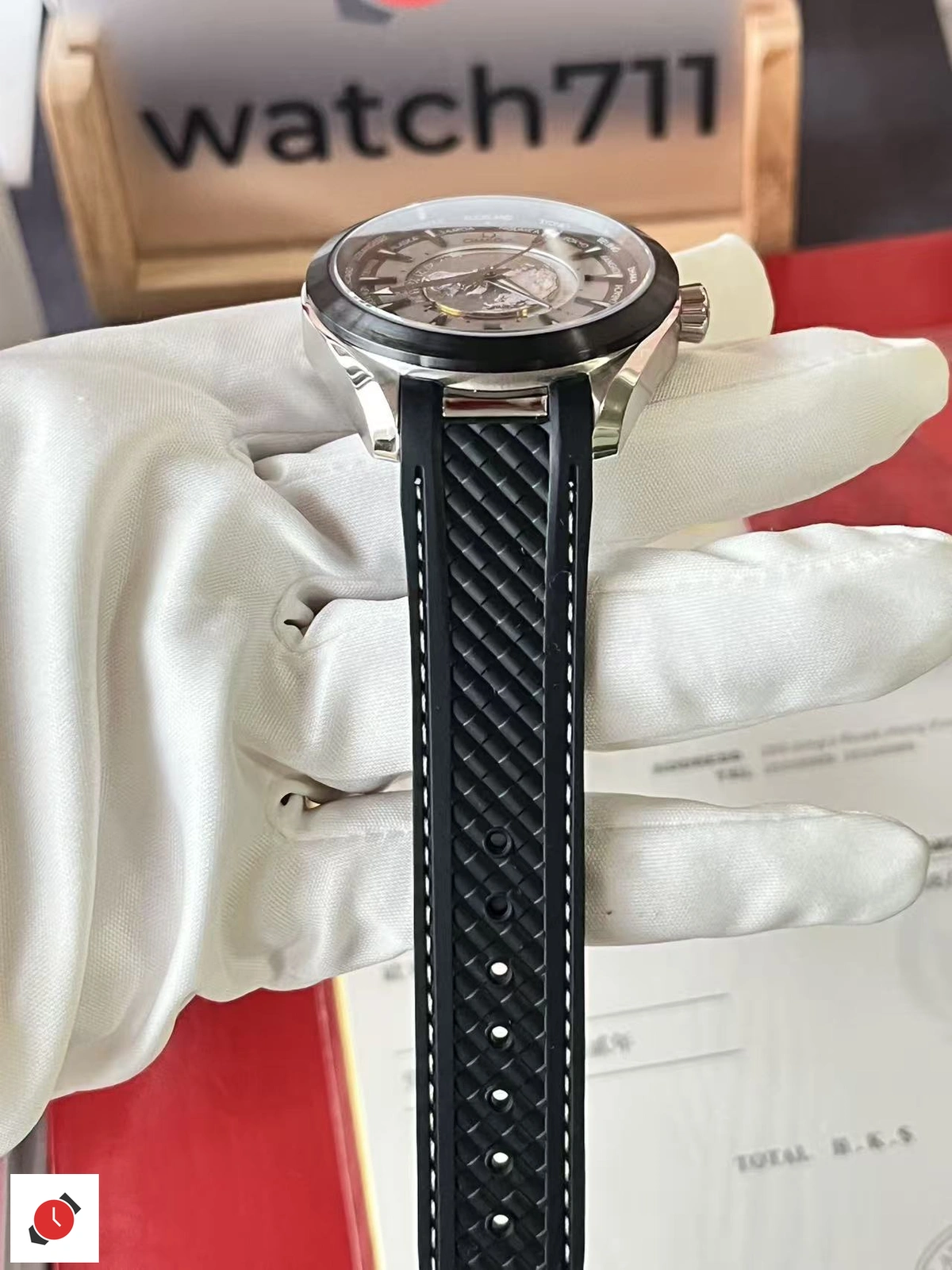 歐米茄 Omega 海馬150 世界時系列 發貨實拍 08/03